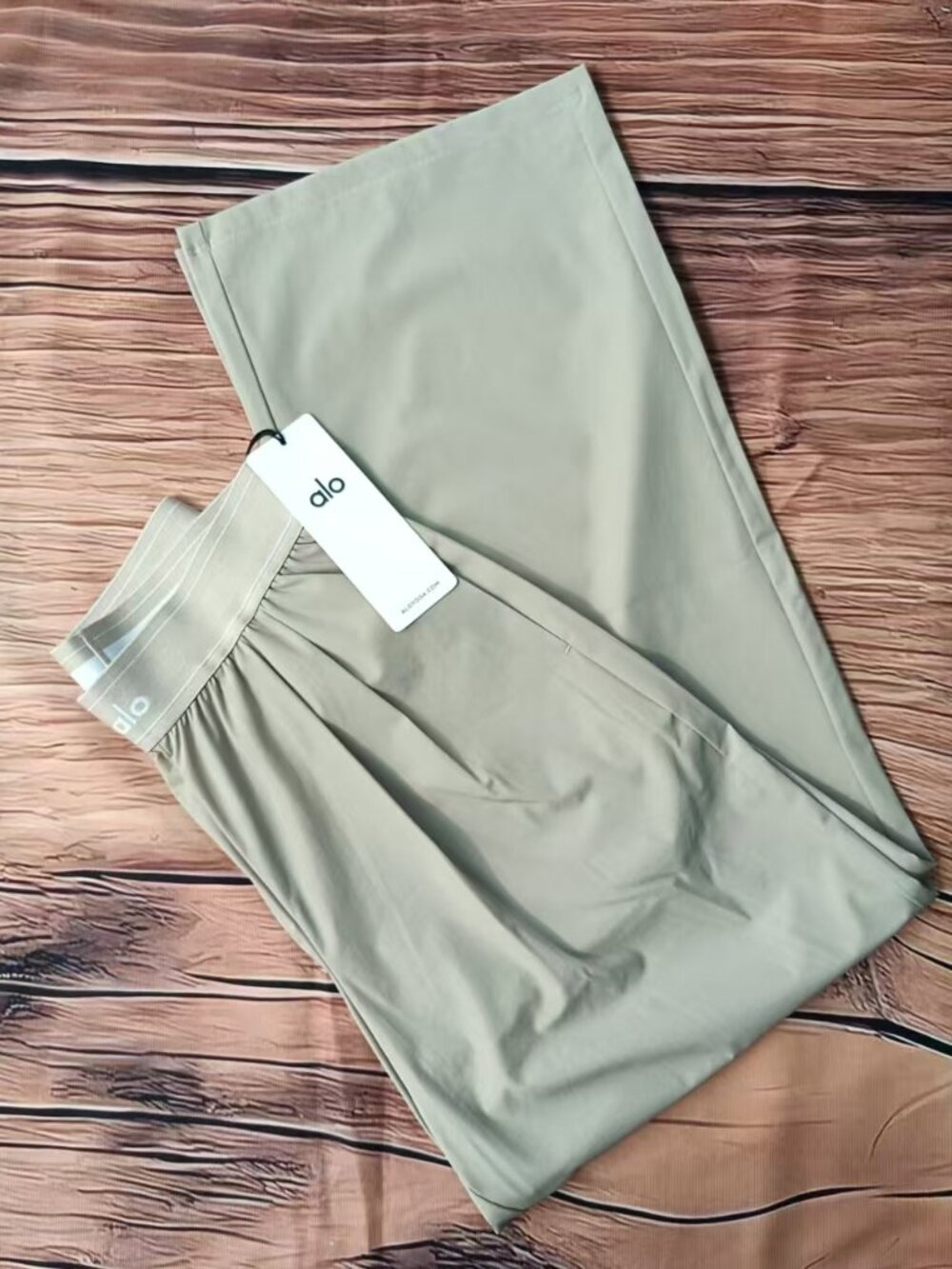 🛍️Alo Yoga Suit Up Trouser Gravel Color Regular 30-inch📏 - Picture 6 of 11